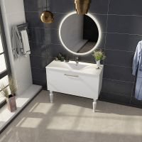 Товар: Тумба с раковиной SanVit Эмми 90 kemmy090 Белая матовая - фото 9 Тумба с раковиной SanVit Эмми 90 kemmy090 Белая матовая — фото 9, Тумбы с раковиной