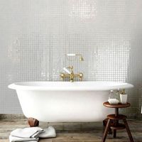 Товар: Стеклянная мозаика Ezarri Metal Nickel 31,3х49,5 см - фото 2 Стеклянная мозаика Ezarri Metal Nickel 31,3х49,5 см — фото 2, Мозаика