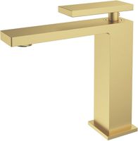 Товар: Смеситель для раковины Vincea Dice VBF-2DS1BG Брашированное золото - фото 1 Смеситель для раковины Vincea Dice VBF-2DS1BG Брашированное золото — фото 1, Смесители