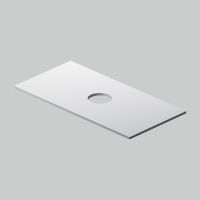 Столешница под раковину AM.PM Func 100 M8FST1001WG Белая глянцевая — фото 2, Столешницы под раковину