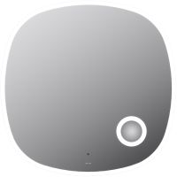 Зеркало AM.PM Func 80 M8FMOX0803SA с подсветкой с увеличением с ИК-сенсорным выключателем — фото 1, Зеркала в ванную комнату