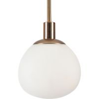 Подвесной светильник Maytoni Modern Erich MOD221-PL-01-G Белый Латунь — фото 4, Подвесные светильники