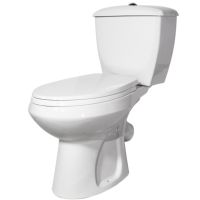 Унитаз компакт Оскольская Керамика Элисса Стандарт 43301130202 с бачком и сиденьем — фото 1, Напольные унитазы