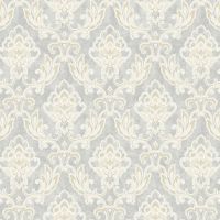 Товар: Обои Bruno Zoff Platinum 60105-2 Фольга на флизелине (1,06*10,05) Серый, Дамаск - фото 1 Обои Bruno Zoff Platinum 60105-2 Фольга на флизелине (1,06*10,05) Серый, Дамаск — фото 1, Обои для стен