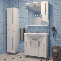 Тумба под раковину Stella Polar Сильва 100 SP-00000204 Белая — фото 3, Тумбы под раковину