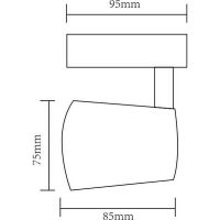 Товар: Трековый светильник Artelamp Atillo A2315PL-1WH Белый - фото 4 Трековый светильник Artelamp Atillo A2315PL-1WH Белый — фото 4, Трековые светильники