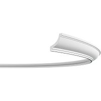 Карниз гибкий Европласт 1.50.215 2000x51x49 мм — фото 1, Карнизы