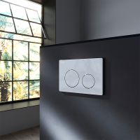 Комплект унитаза с инсталляцией AM.PM Func FlashClean IS90151.8F1701 с сиденьем Микролифт и клавишей смыва Хром глянцевый — фото 14, Комплекты унитаз + инсталляция