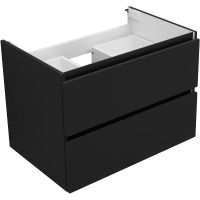 Тумба под раковину Aquanet Вега 2.0 70 337954 подвесная Черная матовая — фото 12, Тумбы под раковину