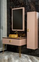 Товар: Шкаф пенал Boheme Armadi Art Lucido 35 772-Rose подвесной Пыльная Роза - фото 3 Шкаф пенал Boheme Armadi Art Lucido 35 772-Rose подвесной Пыльная Роза — фото 3, Мебель для ванной