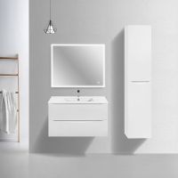 Товар: Тумба под раковину Vincea Mia Slim 90 VMC-2MC900S1GW подвесная G.White - фото 2 Тумба под раковину Vincea Mia Slim 90 VMC-2MC900S1GW подвесная G.White — фото 2, Тумбы под раковину