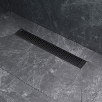 Товар: Душевой лоток AM.PM MasterFlow 50 W01SC-P11-050-01BM с Черной матовой решеткой Cut Gradient - фото 3 Душевой лоток AM.PM MasterFlow 50 W01SC-P11-050-01BM с Черной матовой решеткой Cut Gradient — фото 3, Душевые лотки