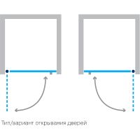 Товар: Душевая дверь Koller Pool Waterfall Line 90 QP10 профиль Хром стекло прозрачное - фото 4 Душевая дверь Koller Pool Waterfall Line 90 QP10 профиль Хром стекло прозрачное — фото 4, Душевые двери в нишу