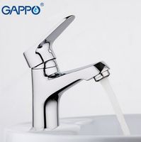 Смеситель для раковины Gappo G36 Хром арт-G1036 — фото 2, Смесители для раковины