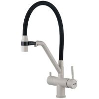 Смеситель для кухни Gappo G4398-81 Белый Черный — фото 1, Смесители для кухни