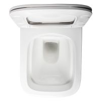 Комплект унитаза WellWant Tesoro WWU01111W с инсталляцией Grohe Rapid SL 38750001 с сиденьем Микролифт и клавишей смыва Хром — фото 8, Комплекты унитаз + инсталляция