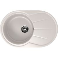 Кухонная мойка Ulgran Classic U-503-331 Белая — фото 1, Кухонные мойки