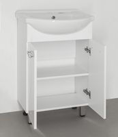 Товар: Тумба под раковину Style Line Венеция 55 Белая - фото 2 Тумба под раковину Style Line Венеция 55 Белая — фото 2, Мебель для ванной