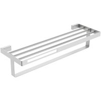 Полка для полотенец Boheme Q 10947-MW Белая матовая — фото 1, Полки для полотенец