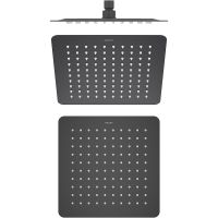 Верхний душ Aquatek AQ2072MB Черный матовый — фото 1, Душевое оборудование. Душевая программа