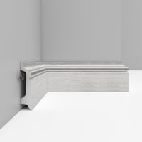 Плинтус Decomaster D122-84 2400x78x21 мм — фото 2, Плинтуса напольные