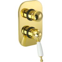 Смеситель для душа Migliore Oxford 19177 Золото — фото 1, Смеситель для душа