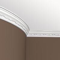 Карниз гибкий Европласт 1.50.192 2000x70x40 мм — фото 2, Карнизы