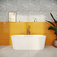 Акриловая ванна Vitra Geo170x80 65370006000 без гидромассажа — фото 2, Акриловые ванны