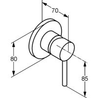 Товар: Душевая система Kludi Bozz 386340576 Хром - фото 12 Душевая система Kludi Bozz 386340576 Хром — фото 12, Встраиваемые душевые комплекты