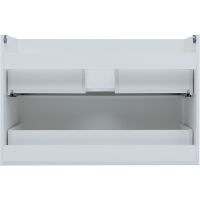 Тумба под раковину Aquanet Арт 100 313257 подвесная Белая матовая — фото 5, Мебель для ванной