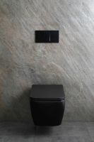 Унитаз Allen Brau Liberty 2 4.33007.31 подвесной Черный матовый без сиденья — фото 33, Подвесные унитазы