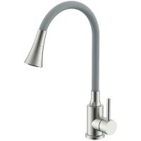 Смеситель для кухни Splenka S201.4307.05 Сатин Серый — фото 1, Смесители для кухни