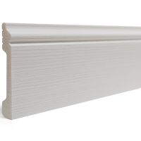 Плинтус Decor-Dizayn 005-75 2400x13x79 мм — фото 1, Плинтуса напольные