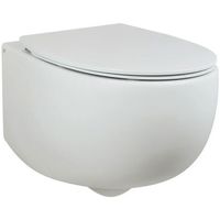 Унитаз AeT Dot 2.0 S555T0R0V6101 подвесной Белый матовый без сиденья — фото 1, Унитазы