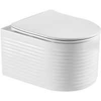 Товар: Унитаз Point Омега PN41902 подвесной с сиденьем Микролифт - фото 1 Унитаз Point Омега PN41902 подвесной с сиденьем Микролифт — фото 1, Унитазы