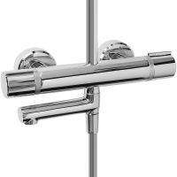 Товар: Душевая система Jacob Delafon Atom E26237-CP с термостатом Хром - фото 3 Душевая система Jacob Delafon Atom E26237-CP с термостатом Хром — фото 3, Душевое оборудование. Душевая программа