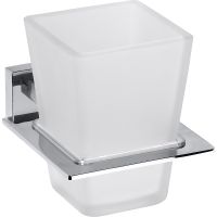 Стакан для зубных щеток Bemeta Plaza 118110052 Хром — фото 1, Мыльницы