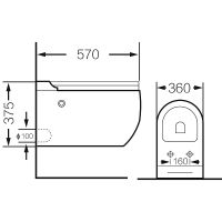 Унитаз Grossman Impuls GR-5502 подвесной с сиденьем Микролифт — фото 8, Умные унитазы