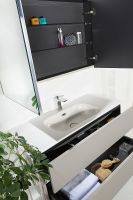 Товар: Зеркальный шкаф Boheme Armadi Art Vallessi 80 547-C с подсветкой Кашемир матовый - фото 3 Зеркальный шкаф Boheme Armadi Art Vallessi 80 547-C с подсветкой Кашемир матовый — фото 3, Мебель для ванной