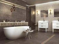 Керамическая плитка Kerama Marazzi Орсэ беж 15106 настенная 15х40 см — фото 2, Керамическая плитка