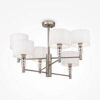 Люстра Maytoni Modern Lincoln MOD527PL-06N Белая Никель — фото 5, Люстры