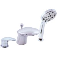 Смеситель на борт ванны Rav Slezak Dunaj D471.5S Хром — фото 1, Смесители на борт ванны