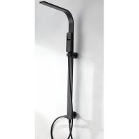 Товар: Душевая система Bravat Arc Черная арт-D224K-ENG - фото 2 Душевая система Bravat Arc Черная арт-D224K-ENG — фото 2, Душевые стойки