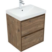 Товар: Тумба под раковину Aquanet Милан 60 336377 подвесная Дуб рустикальный - фото 4 Тумба под раковину Aquanet Милан 60 336377 подвесная Дуб рустикальный — фото 4, Мебель для ванной