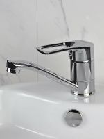 Смеситель для раковины Viko V-7411 Хром — фото 4, Смесители