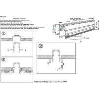 Товар: Шинопровод Crystal Lux Space CLT 0.123 01 L3000 WH Белый - фото 2 Шинопровод Crystal Lux Space CLT 0.123 01 L3000 WH Белый — фото 2, Шинопроводы