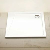 Душевой поддон из искусственного камня Ravak 10° Gigant Pro 100x80 XA05A40101L Белый — фото 2, Душевые поддоны из искусственного камня