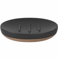 Мыльница WasserKRAFT Vils K-6129 Черная матовая — фото 1, Мыльницы