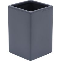 Стакан для зубных щеток Ridder Cube 2135117 Темно-серый — фото 1, Стаканы для зубных щеток