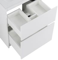 Тумба под раковину BelBagno Kraft 60 KRAFT-600-2C-PIA-BO Bianco Opaco — фото 10, Тумбы под раковину
